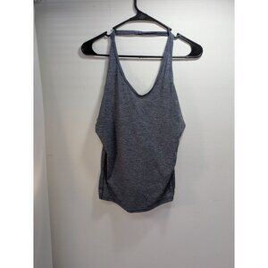 New Balance Womens Gray Athletic Tank Top Lightweight Racerback Size M